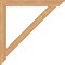 Ekena Millwork Traditional Traditional Smooth Bracket, Western Red Cedar, 3 1/2"W x 38"D x 38"H BKT04X38X38TRA01SWR - alternate 3